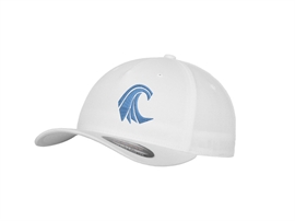 Nordic Storm Flexfit Cap, hvid - Blue Wave