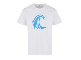 Nordic Storm T-shirt, WHITE - Blue Wave (XL)